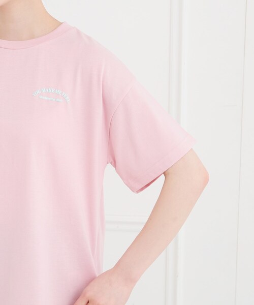 おまとめ２点　2024SS新作新品PINK-latte Tシャツセット　S140 セール】 【るーつくコラボ/ニコラ9月号掲載】ベルトデザイン