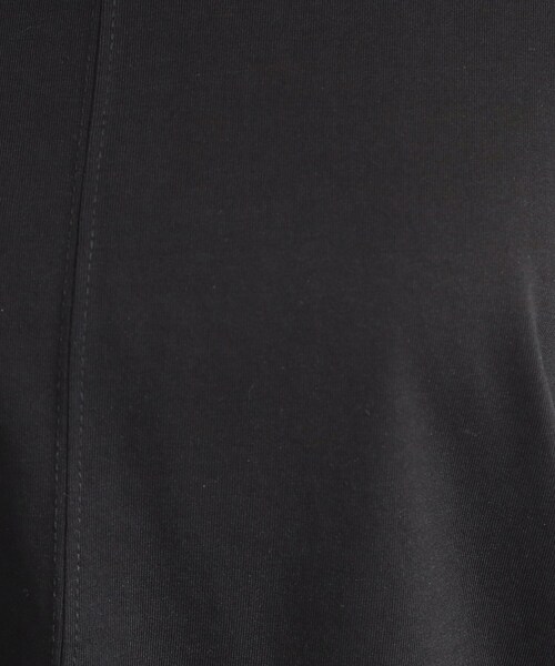 DRESKIP(ドレスキップ)の「【S-LL/UV/プチプラ】お袖タックで好印象 デザインTシャツ(Tシャツ/カットソー・レディース・イエロー/ダークブラウン/ブルー系その他/ブラック/オフホワイト・02/04/01/03)」の13枚目の写真
