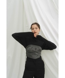 jaguard sheer knit(unisex)/red | KNUTH MARF