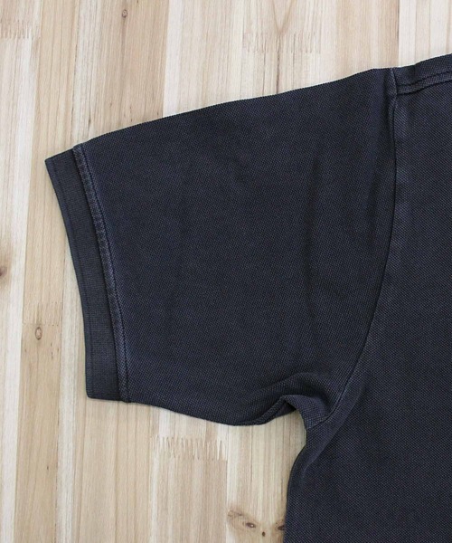 AVIREX（アヴィレックス）の「FADE WASH LAST CRUISE EMB POLO SHIRT（ポロシャツ・メンズ・サックスブルー/チャコールグレー/ホワイト・L/XL/XXL/M）」の12枚目の写真