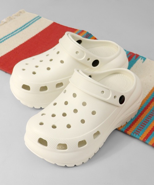 AAA+（サンエープラス）の「軽量厚底 リカバリークロッグサンダル（サンダル・レディース・ホワイト/ブラック/ベージュ・40/36/38）」の6枚目の写真