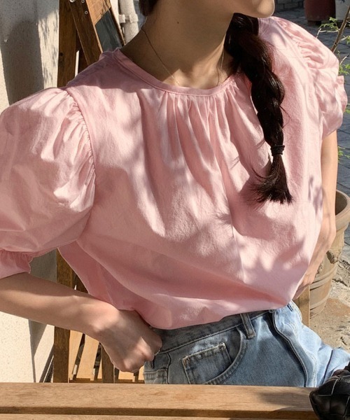 shoppinggo(ショッピングゴー)の「ブラウス バックリボン シャツ トップス(シャツ/ブラウス・レディース・ホワイト/ピンク・M/L)」の17枚目の写真