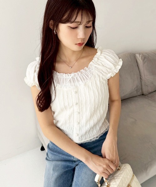 tシャツ レイヤードライクシャーリングトップス レディース 楽天市場】SALE シアーインナー レイヤード トップス レディース