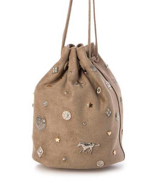 カカトゥ kakatoo / スエード調スタッズドロストバッグ（ショルダー