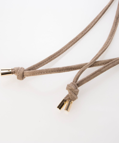 kakatoo（カカトゥ）の「カカトゥ kakatoo / スエード調スタッズドロストバッグ（ショルダーバッグ・レディース・キャメル/ブラック/ベージュ/ブラウン/カーキ・FREE）」の21枚目の写真