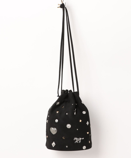 カカトゥ kakatoo / スエード調スタッズドロストバッグ（ショルダー