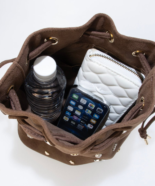 カカトゥ kakatoo / スエード調スタッズドロストバッグ（ショルダー