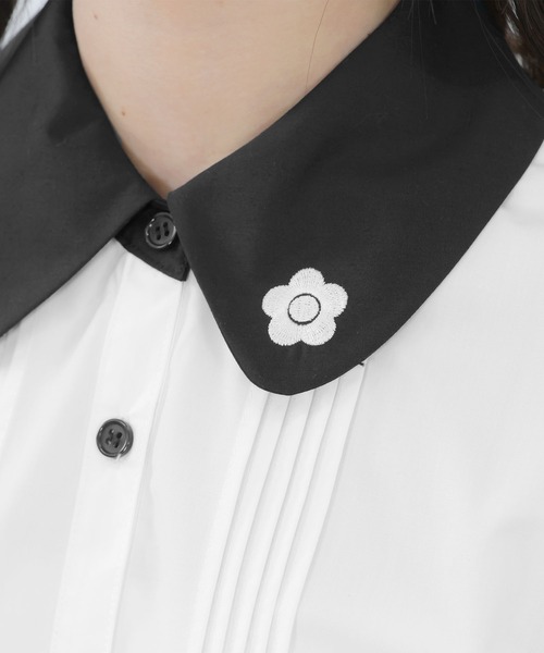 MARY QUANT（マリークワント）の「ピンタックリボン ブラウス（シャツ 