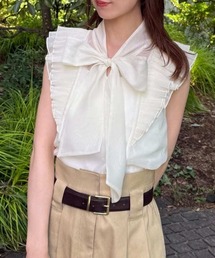 SNIDEL | ノースリボウタイブラウス(シャツ/ブラウス)