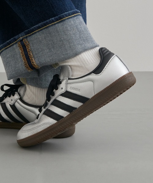 adidas(アディダス)の「【adidas】SAMBA OG W(スニーカー・レディース・ブラック/レオパード/シルバー/シルバー系その他2・23cm/23.5cm/24cm/24.5cm/25cm/25.5cm/26cm/26.5cm/27cm/27.5cm/22.5cm)」の15枚目の写真
