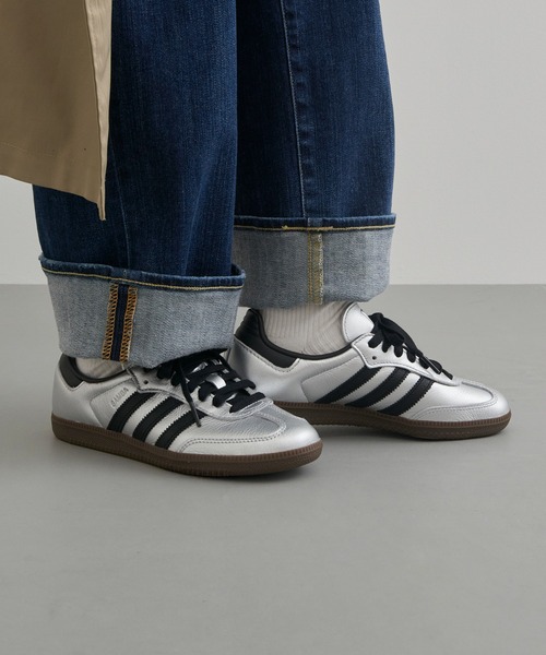 adidas(アディダス)の「【adidas】SAMBA OG W(スニーカー・レディース・ブラック/レオパード/シルバー/シルバー系その他2・23cm/23.5cm/24cm/24.5cm/25cm/25.5cm/26cm/26.5cm/27cm/27.5cm/22.5cm)」の16枚目の写真