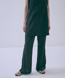EN NEUME | 【Set Up】Dot flared pants(その他パンツ)