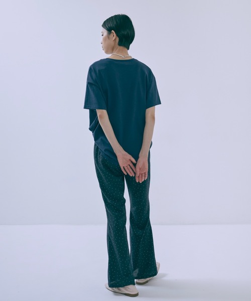 EN NEUME（エンノイム）の「【Set Up】Dot flared pants（その他パンツ・レディース・ネイビー/ブラック・FREE）」の19枚目の写真