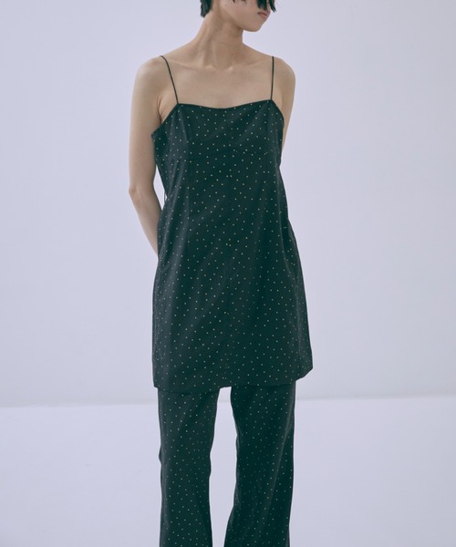 EN NEUME（エンノイム）の「【Set Up】Dot flared pants（その他パンツ・レディース・ネイビー/ブラック・FREE）」の10枚目の写真