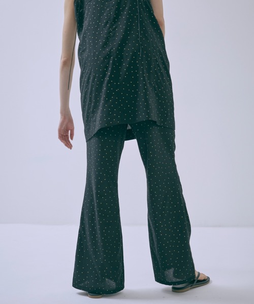 EN NEUME（エンノイム）の「【Set Up】Dot flared pants（その他パンツ・レディース・ネイビー/ブラック・FREE）」の13枚目の写真