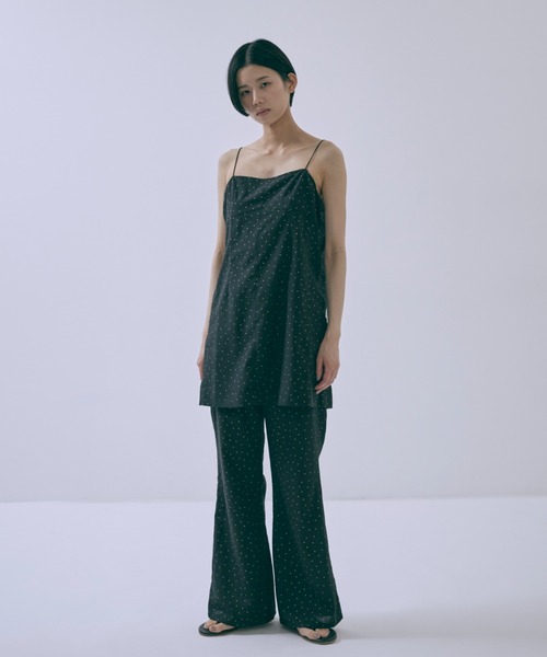 EN NEUME（エンノイム）の「【Set Up】Dot flared pants（その他パンツ・レディース・ネイビー/ブラック・FREE）」の20枚目の写真