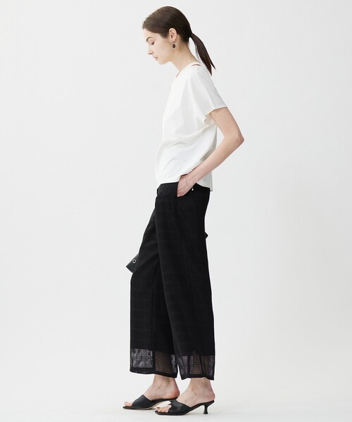 ICB（アイシービー）の「ライクレイヤードTEE（Tシャツ/カットソー・レディース・アイボリー系/ブラック系・LARGE/X-LARGE）」の6枚目の写真
