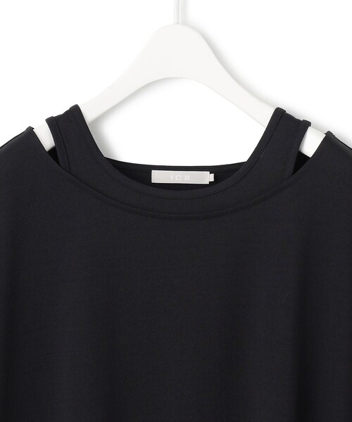 ICB（アイシービー）の「ライクレイヤードTEE（Tシャツ/カットソー・レディース・アイボリー系/ブラック系・LARGE/X-LARGE）」の10枚目の写真
