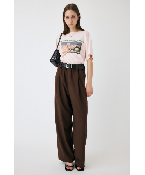 MOUSSY(マウジー)の「1976 NOSTALGIC PHOTO Tシャツ(Tシャツ/カットソー・レディース・ブラック/ライトピンク/ホワイト・FREE)」の6枚目の写真