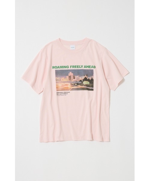 MOUSSY(マウジー)の「1976 NOSTALGIC PHOTO Tシャツ(Tシャツ/カットソー・レディース・ブラック/ライトピンク/ホワイト・FREE)」の12枚目の写真