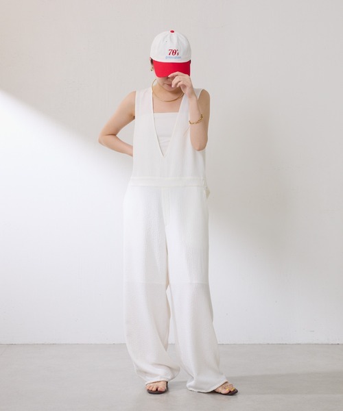 PAPILLONNER(パピヨネ)の「【OT】70'sキャップ(キャップ・レディース・ブラウン/レッド・FREE)」の9枚目の写真