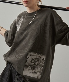 トップス AmeriVINTAGE GRAFFITI THOUGHT TEE GRAFFITI THOUGHT TEE
