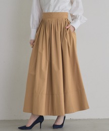 ピンタックフレアスカート