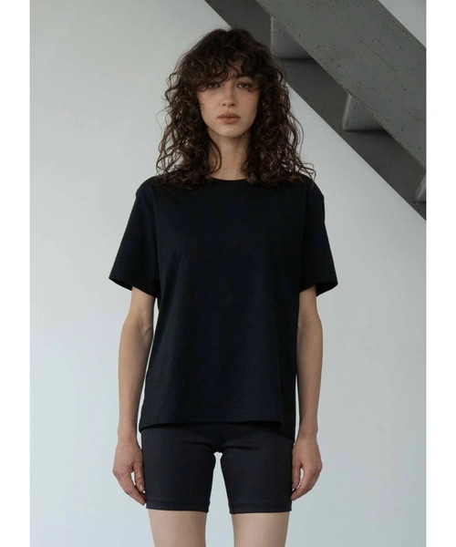 IRAL(アイラル)の「【UNISEX ITEM】GRADATION BACK PRINT T-SHIRTS(Tシャツ/カットソー・レディース・ホワイト/ブラック・FREE)」の4枚目の写真