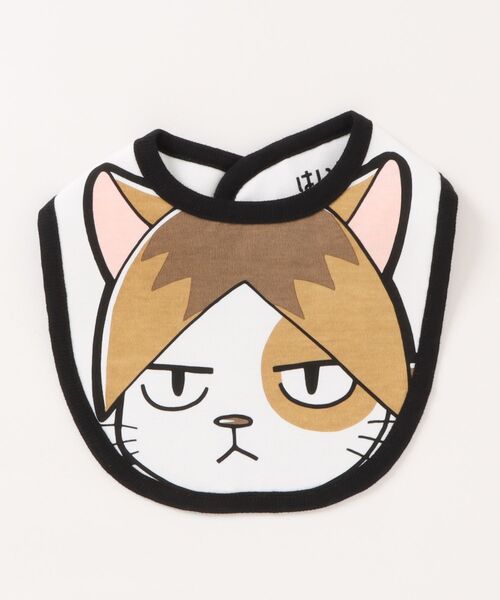 BABYDOLL(ベビードール)の「ハイキュー!!どっちもアニマルスタイ 0262(スタイ/よだれかけ・キッズ・チャコールグレー/ネイビー/サンドベージュ・ONE SIZE)」の5枚目の写真