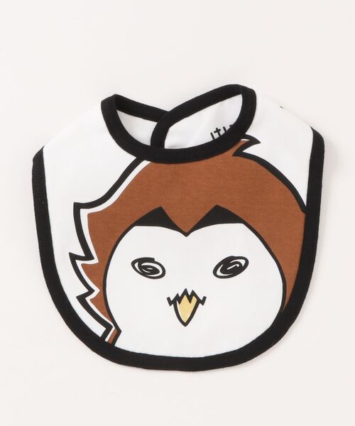 BABYDOLL(ベビードール)の「ハイキュー!!どっちもアニマルスタイ 0262(スタイ/よだれかけ・キッズ・チャコールグレー/ネイビー/サンドベージュ・ONE SIZE)」の6枚目の写真