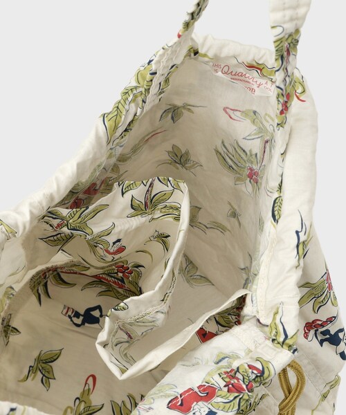 TAKEO KIKUCHI（タケオキクチ）の「【NAPRON】SUMMER PATTERN PATIENTS BAG（トートバッグ・メンズ・アイボリー系/ネイビー系/グリーン系その他2・00）」の12枚目の写真