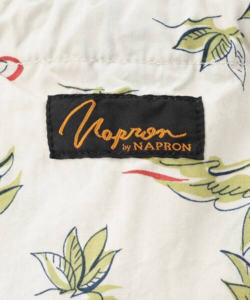 TAKEO KIKUCHI（タケオキクチ）の「【NAPRON】SUMMER PATTERN PATIENTS BAG（トートバッグ・メンズ・アイボリー系/ネイビー系/グリーン系その他2・00）」の15枚目の写真