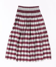 Bou Jeloud（ブージュルード）の「リバーシブルチェックスカート（スカート）」