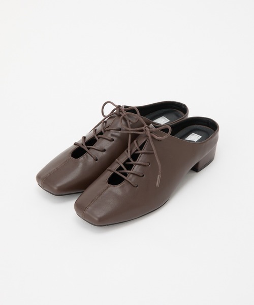 COLONY 2139(コロニートゥーワンスリーナイン)の「レースアップミュール(サンダル・レディース・ブラック/ブラウン・MEDIUM/LARGE)」の18枚目の写真