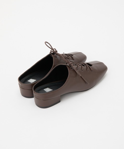 COLONY 2139(コロニートゥーワンスリーナイン)の「レースアップミュール(サンダル・レディース・ブラック/ブラウン・MEDIUM/LARGE)」の17枚目の写真