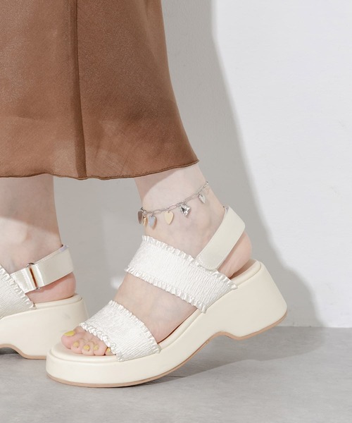 SMELLY（スメリー）の「メタルハートチャームアンクレット（アンクレット・レディース・シルバー系その他・-）」の3枚目の写真