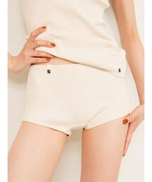 null.（ヌル）の「ボックスリブショーツ（ショーツ）」