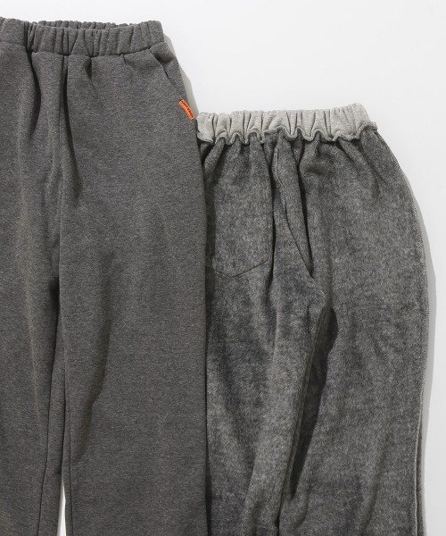 KRIFF MAYER Kid's Collection（クリフメイヤーキッズコレクション）の「裏シャギーゆるパンツ（スウェットパンツ・キッズ・チャコール/ダークブルー/グレー/ブラック/カーキ・140/130/170/160/150/120）」の8枚目の写真