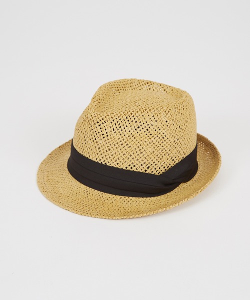 improves（インプローブス）の「ストローハット（ハット・メンズ・アイボリー/ブラック/ベージュ/キャメル/ホワイト/ブラウン・FREE）」の17枚目の写真