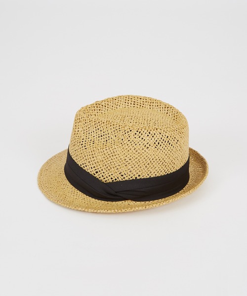 improves（インプローブス）の「ストローハット（ハット・メンズ・アイボリー/ブラック/ベージュ/キャメル/ホワイト/ブラウン・FREE）」の20枚目の写真