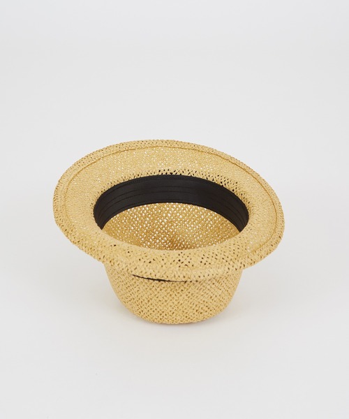 improves（インプローブス）の「ストローハット（ハット・メンズ・アイボリー/ブラック/ベージュ/キャメル/ホワイト/ブラウン・FREE）」の22枚目の写真