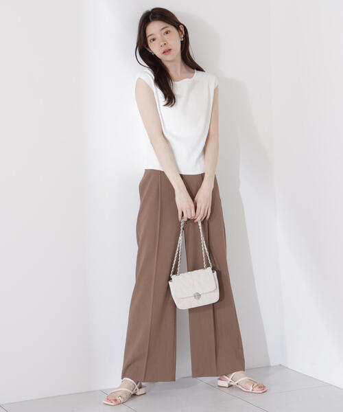 PROPORTION BODY DRESSING（プロポーションボディドレッシング）の「前後２ＷＡＹリボンニット / 1215270705（ニット/セーター・レディース・ホワイト系その他/ブラック/ボルドー・FREE）」の5枚目の写真
