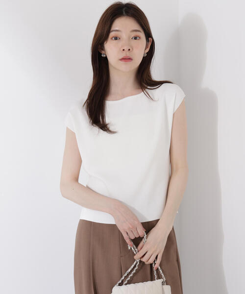 PROPORTION BODY DRESSING（プロポーションボディドレッシング）の「前後２ＷＡＹリボンニット / 1215270705（ニット/セーター・レディース・ホワイト系その他/ブラック/ボルドー・FREE）」の7枚目の写真