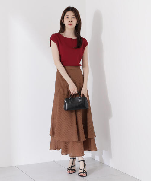 PROPORTION BODY DRESSING（プロポーションボディドレッシング）の「前後２ＷＡＹリボンニット / 1215270705（ニット/セーター・レディース・ホワイト系その他/ブラック/ボルドー・FREE）」の16枚目の写真
