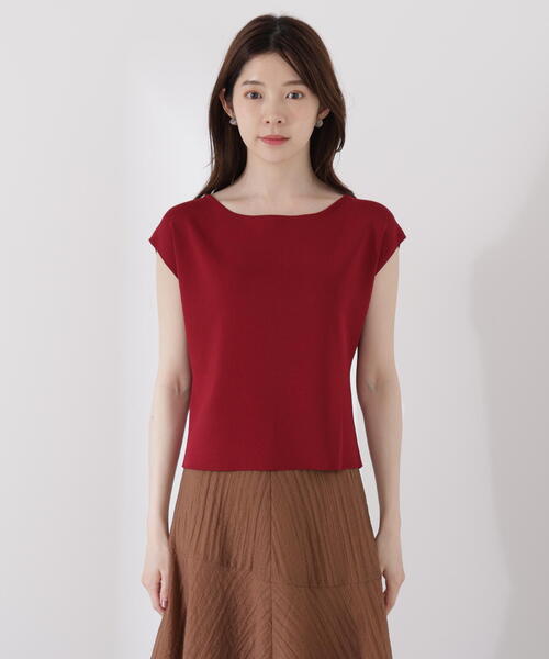 PROPORTION BODY DRESSING（プロポーションボディドレッシング）の「前後２ＷＡＹリボンニット / 1215270705（ニット/セーター・レディース・ホワイト系その他/ブラック/ボルドー・FREE）」の17枚目の写真