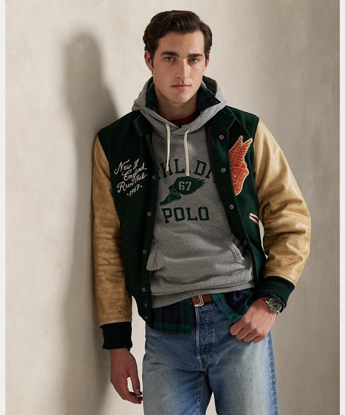 ロゴ フリース フーディ（パーカー）｜POLO RALPH LAUREN（ポロ ラルフ
