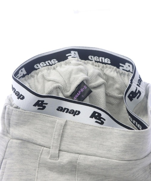 ANAP GiRL(アナップガール)の「ANAPR+S(リラスポ)スウェットプリーツスカート(スカート・キッズ・ライトグレー/ブラック/パープル・XS/S/M)」の17枚目の写真
