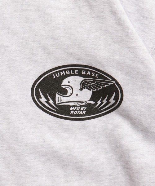 ROTAR(ローター)の「JUMBLE BASE Helmet SWEAT(スウェット・メンズ・ブルー系その他/スミクロ/アッシュグレー・X-LARGE/LARGE/MEDIUM/SMALL)」の10枚目の写真
