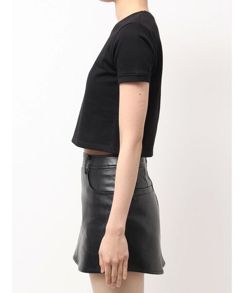 GYDA（ジェイダ）の「STUPID RICH STONEショートTシャツ（Tシャツ/カットソー・レディース・パープル/オフホワイト/ブラック・FREE）」の9枚目の写真