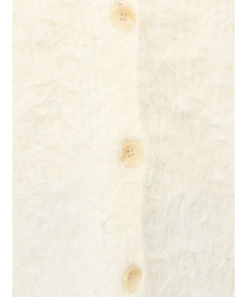 Ungrid(アングリッド)の「【WEB限定】カラールーズニットカーデ(カーディガン/ボレロ・レディース・レッド/ライトグレー/オフホワイト/ブルー/イエロー・FREE)」の10枚目の写真